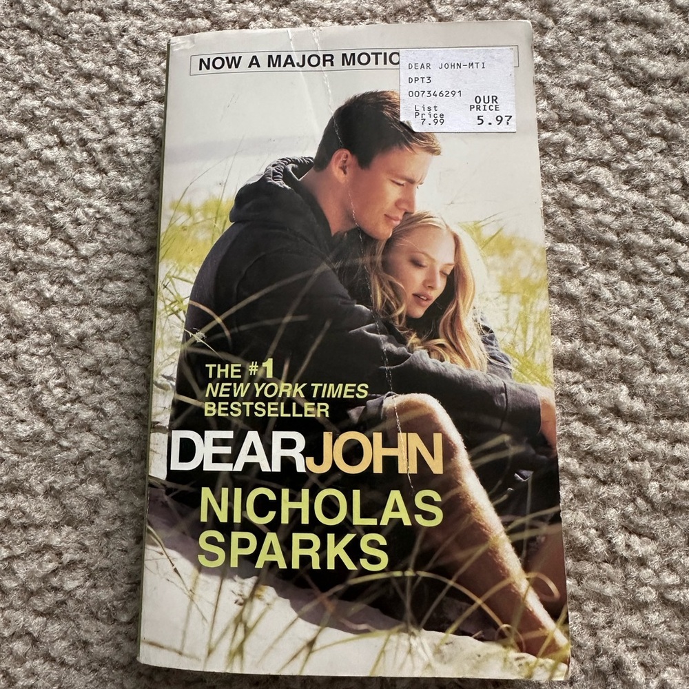 Dear John by Nicholas Sparks Paperback